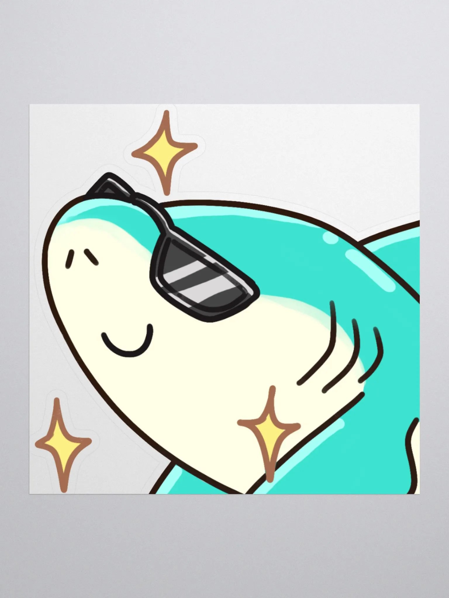 Shark Cool Sticker product image (1)