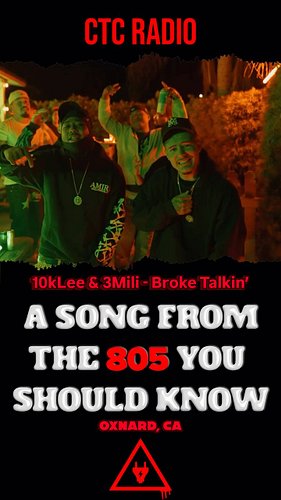 Have you heard “Broke Talkin” by 10kLee & 3Mili? 🔌