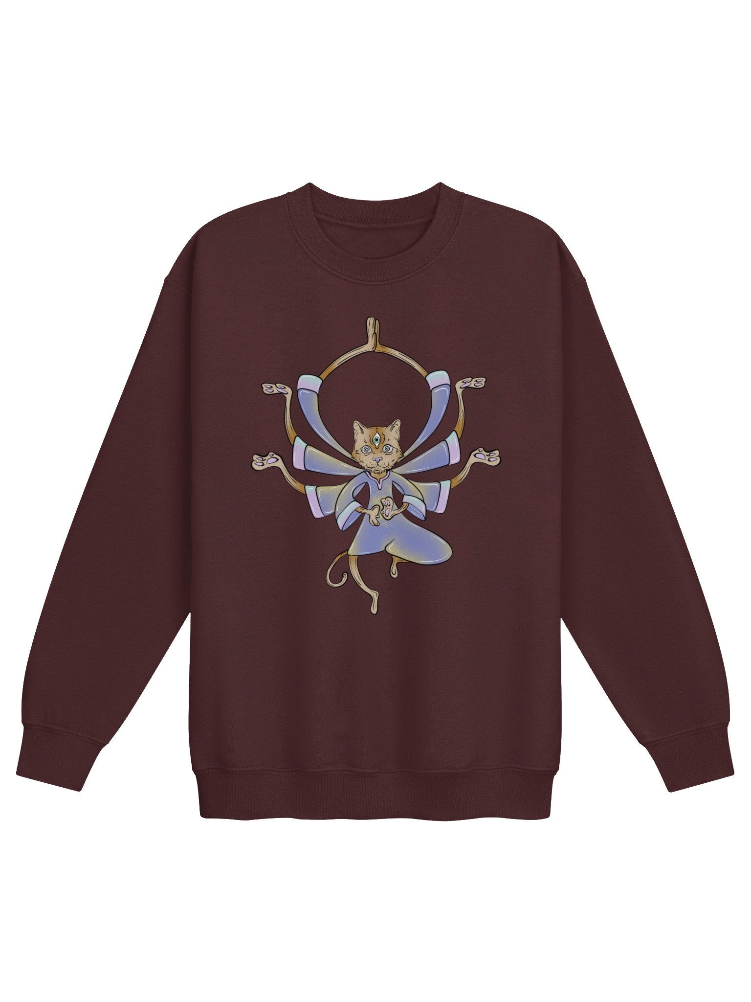 Meoooooooooow - Gildan 18000B Youth Crewneck Sweatshirt product image (5)