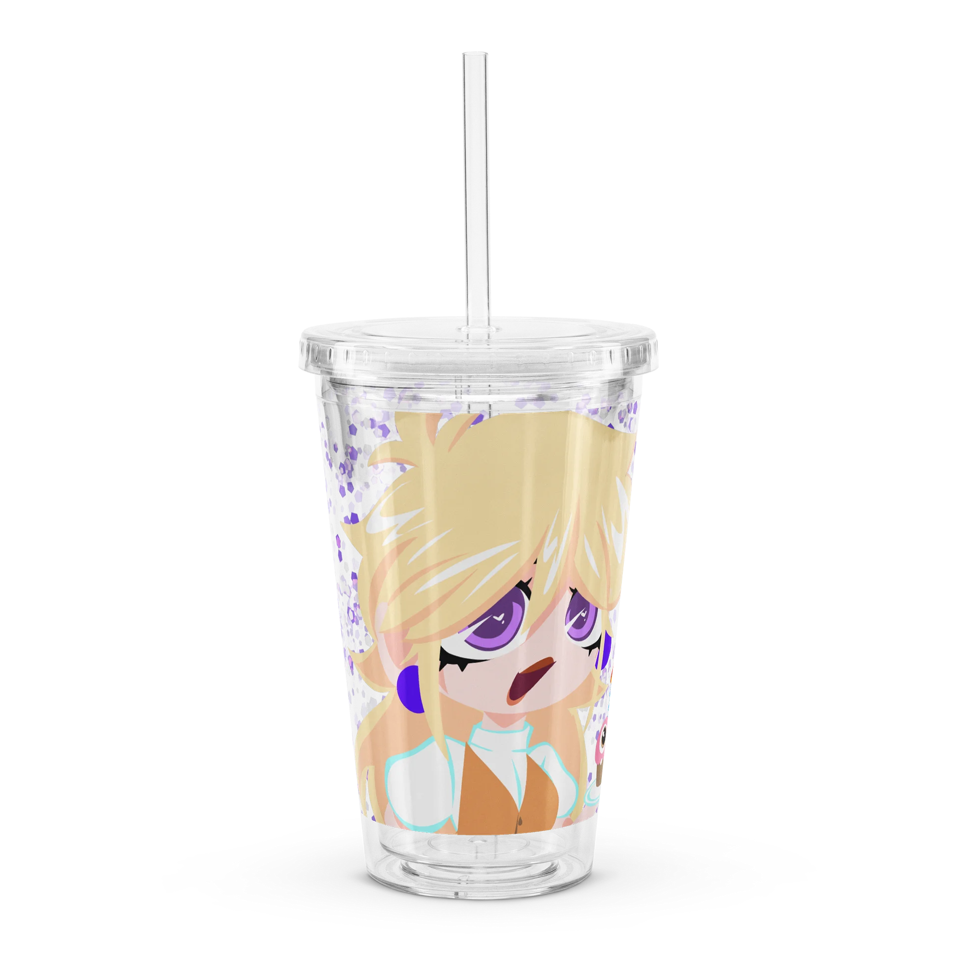 Clear Plastic Fnaf Chica Cup product image (1)