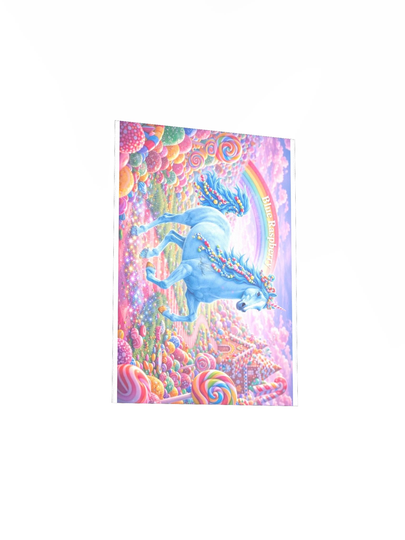 Blue Raspberry — Foodie Unicorn Poster product image (3)
