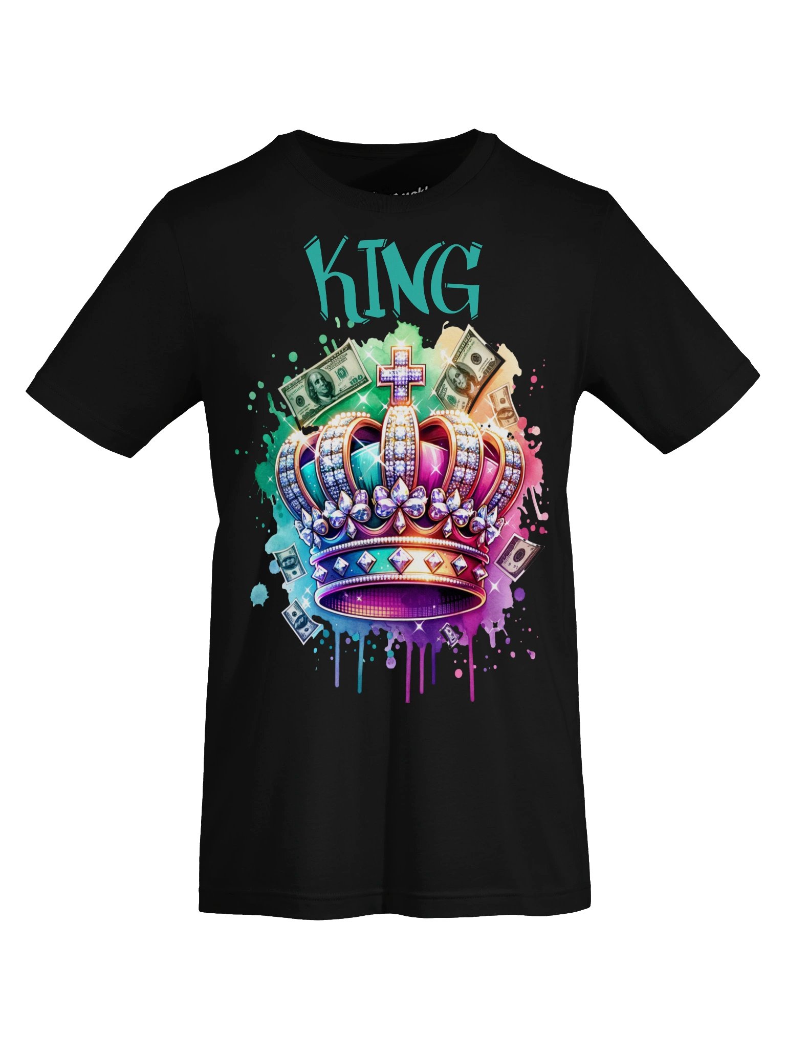 KING Crown Dollar Splash Tshirt product image (5)