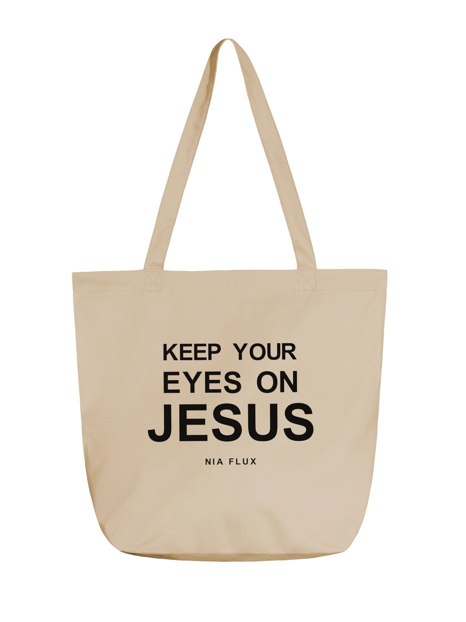 Keep Your Eyes on Jesus Tote product image (1)