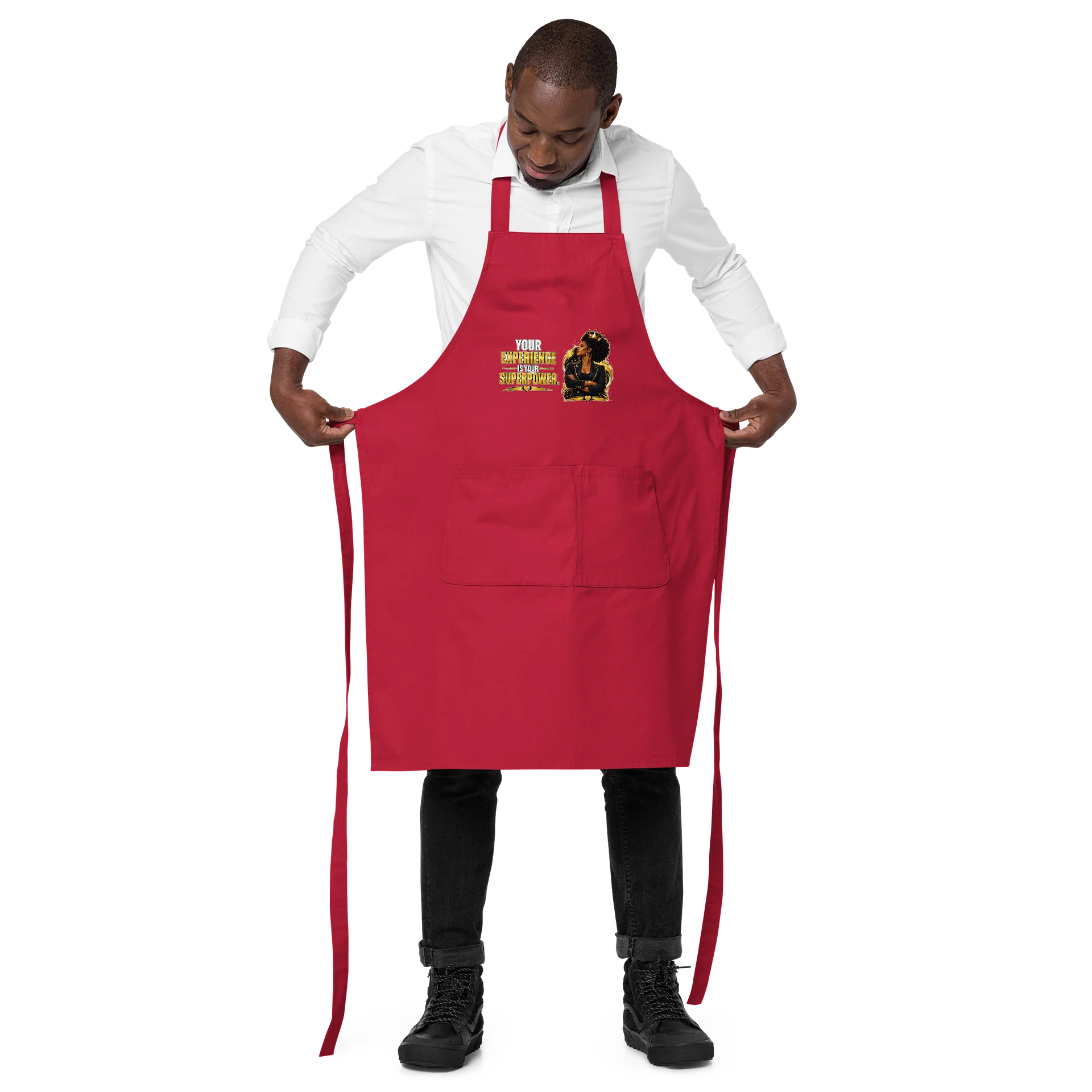 Your Experience Is Your Superpower Apron product image (2)