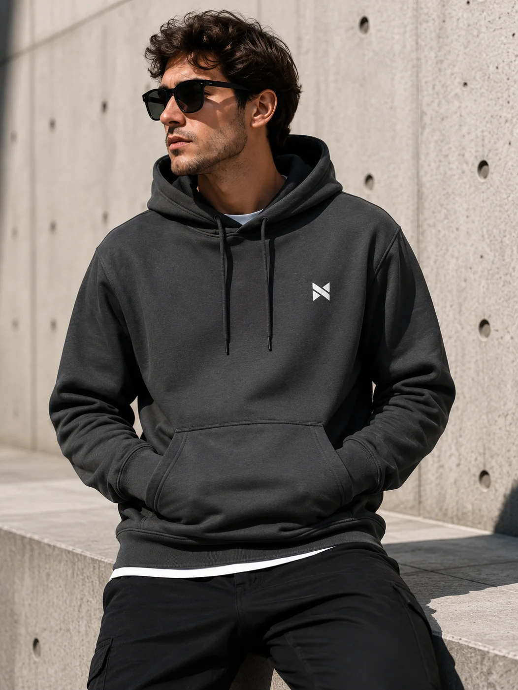 Minimal AQRA Graphic Hoodie product image (3)