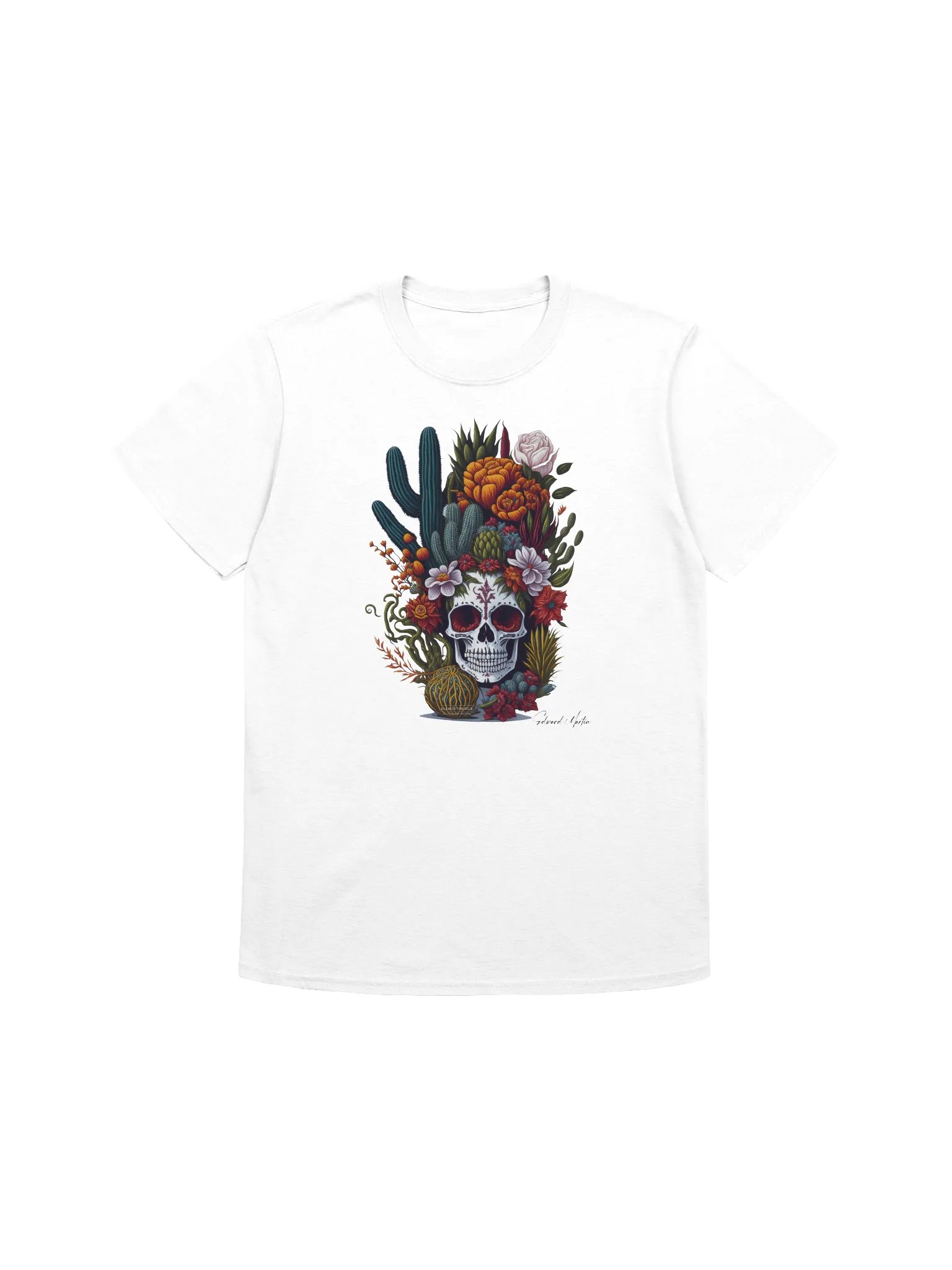 Desert Bloom Skull T-Shirt product image (1)