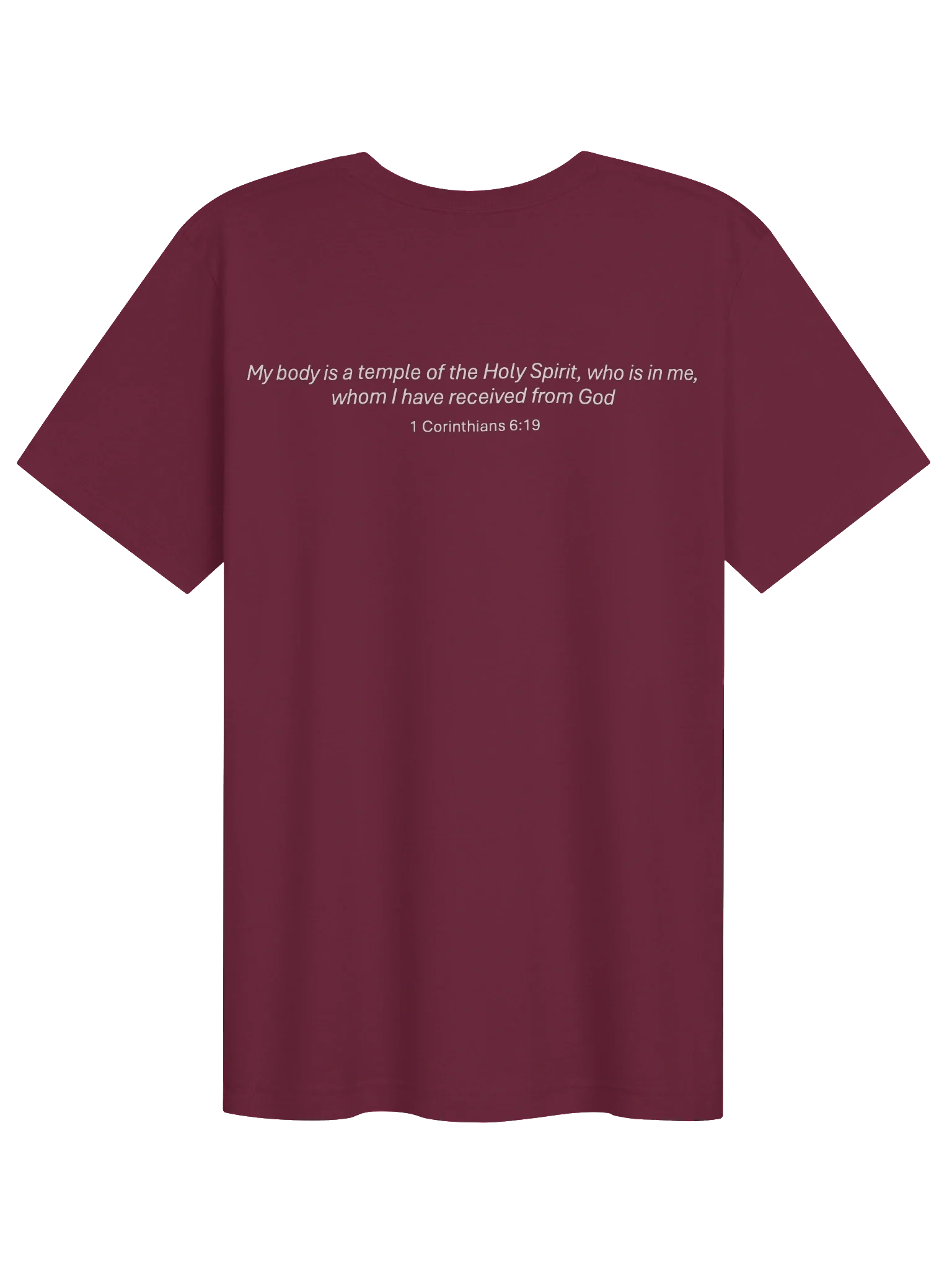 His House Unisex T-Shirt - 1 Cor 6:19 Scripture by His House