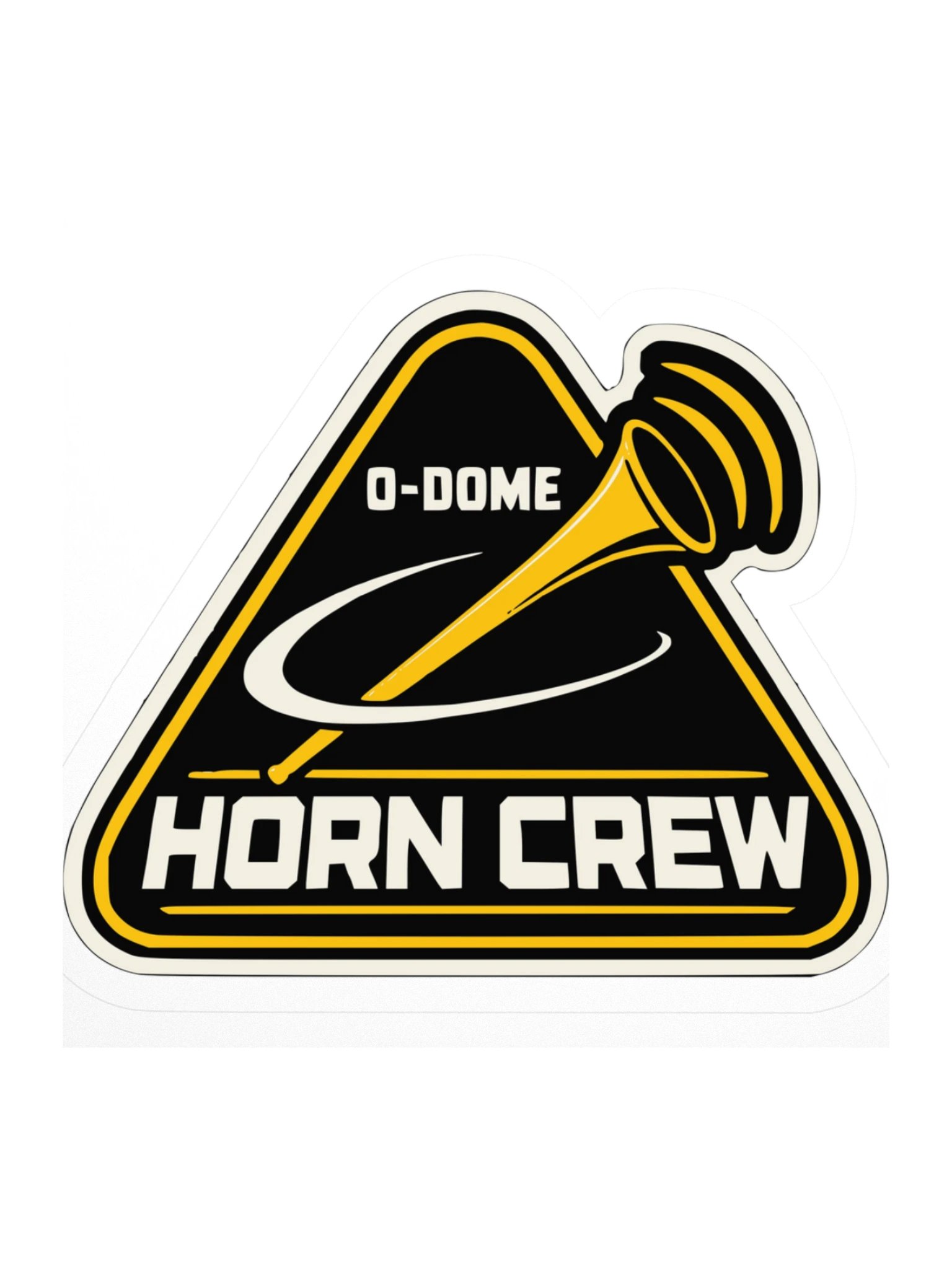 Space Coast Horn Crew — Kiss-Cut Sticker product image (1)