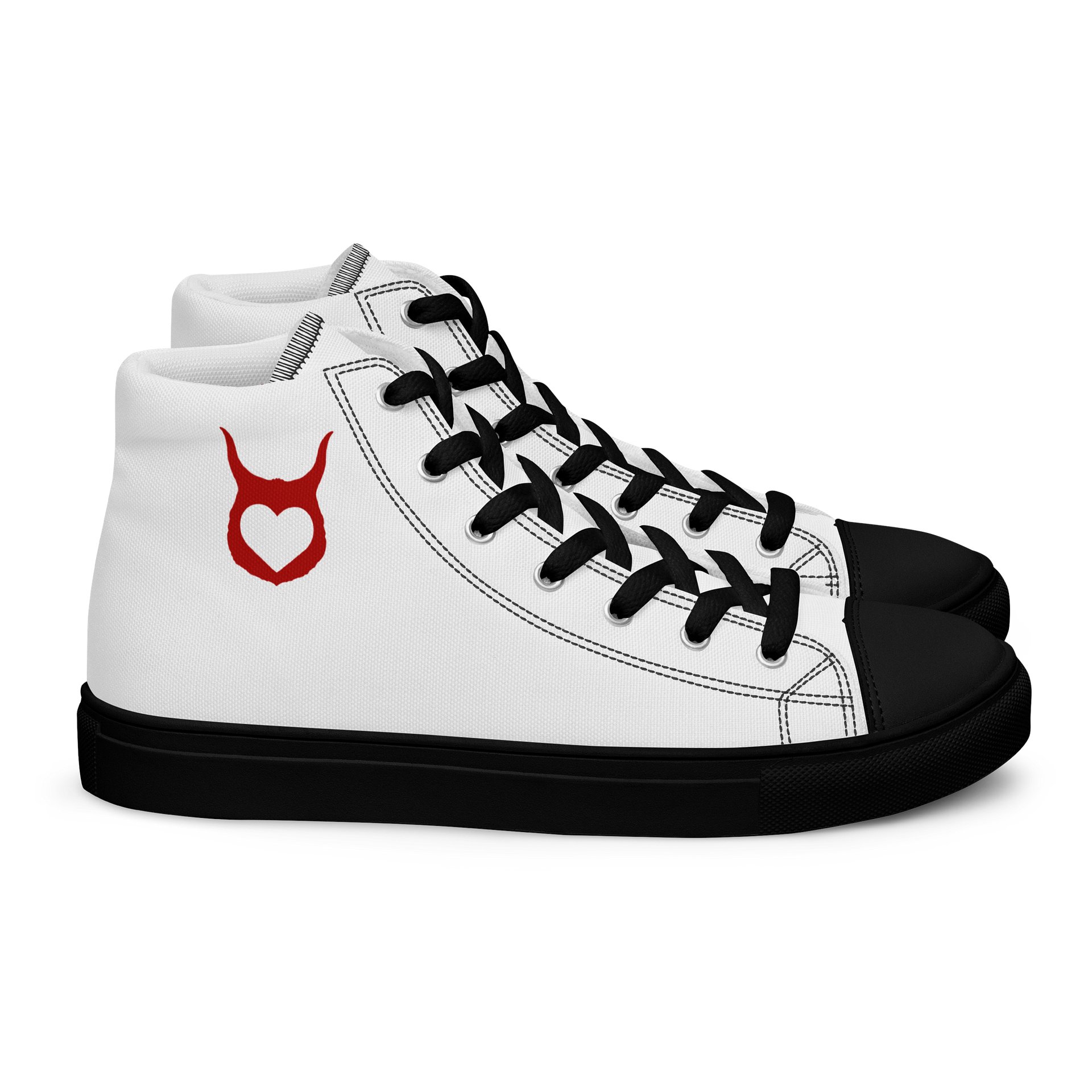 Women's - Cult Hearted Classic White High-Tops product image (2)