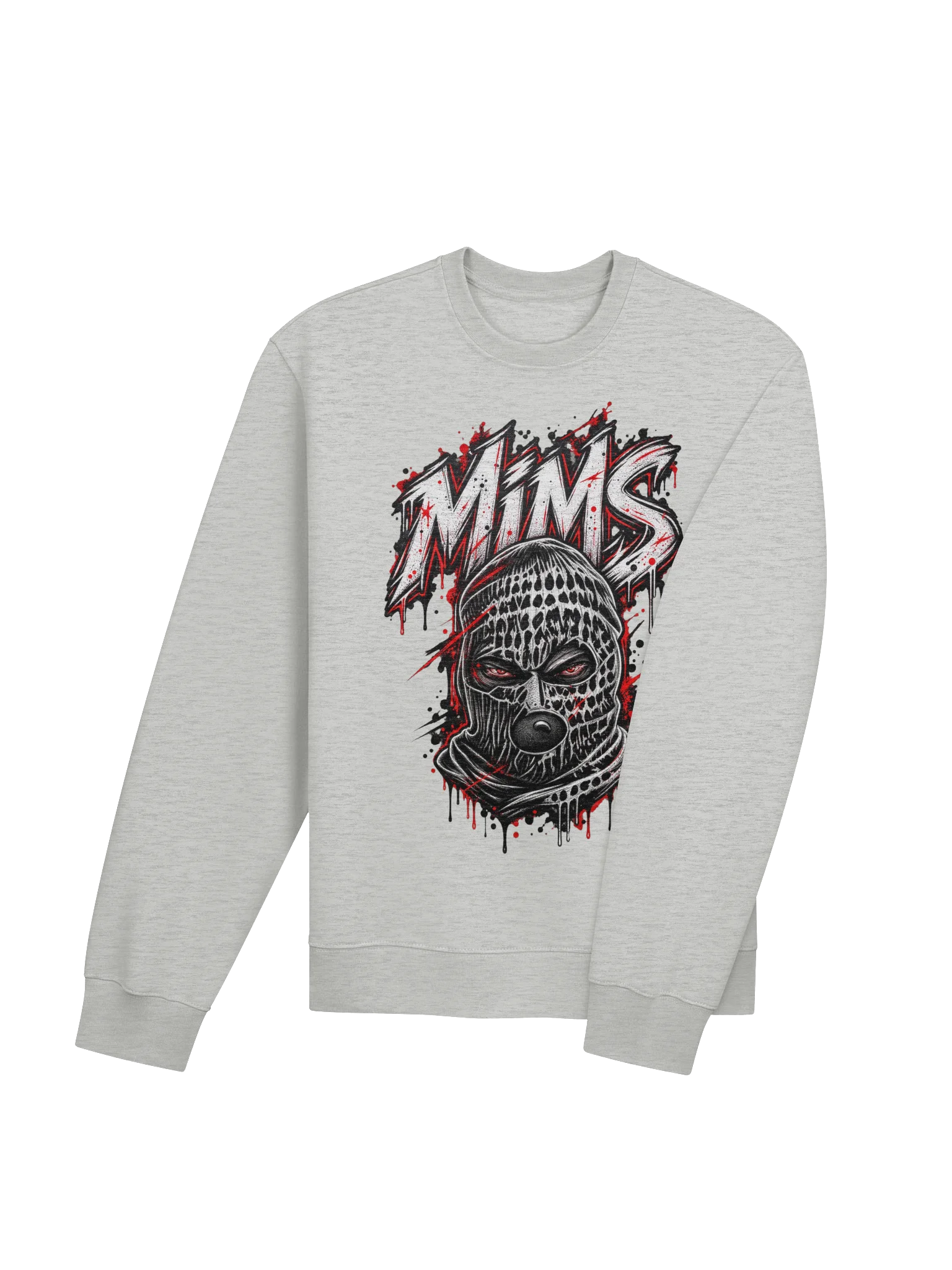 MMS Skull Mask Oversized Sweatshirt product image (7)
