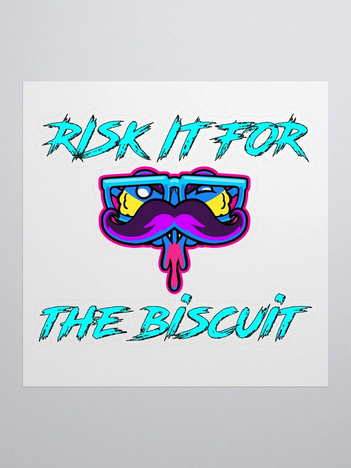 Risky Biscy Sticker product image (1)