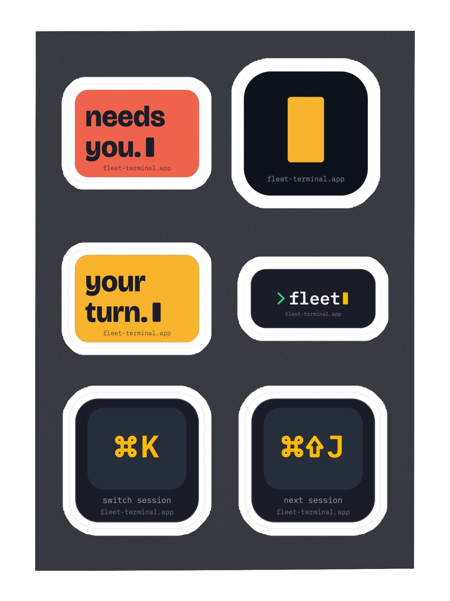 Fleet Sticker Pack product image (1)