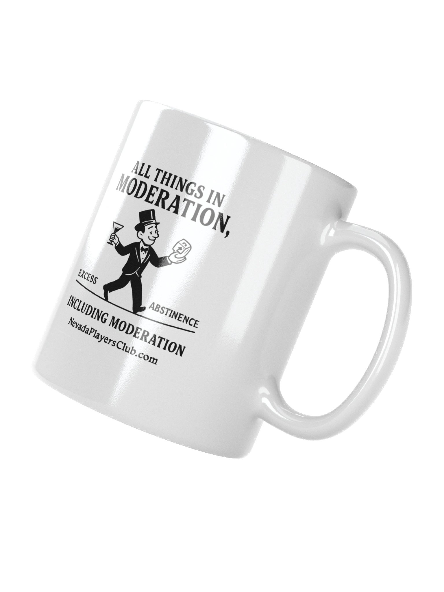 All Things in Moderation Mug - Tightrope Version product image (8)