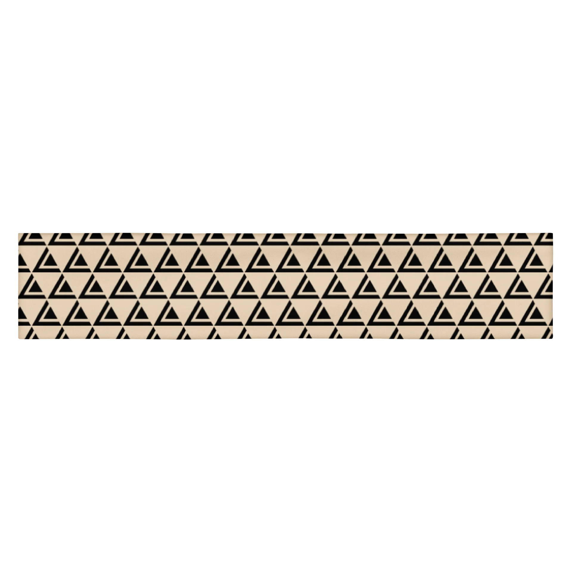 LEANDRO DE LA VEGA HEADBAND CHAMPANGNE BLACK LOGO product image (4)