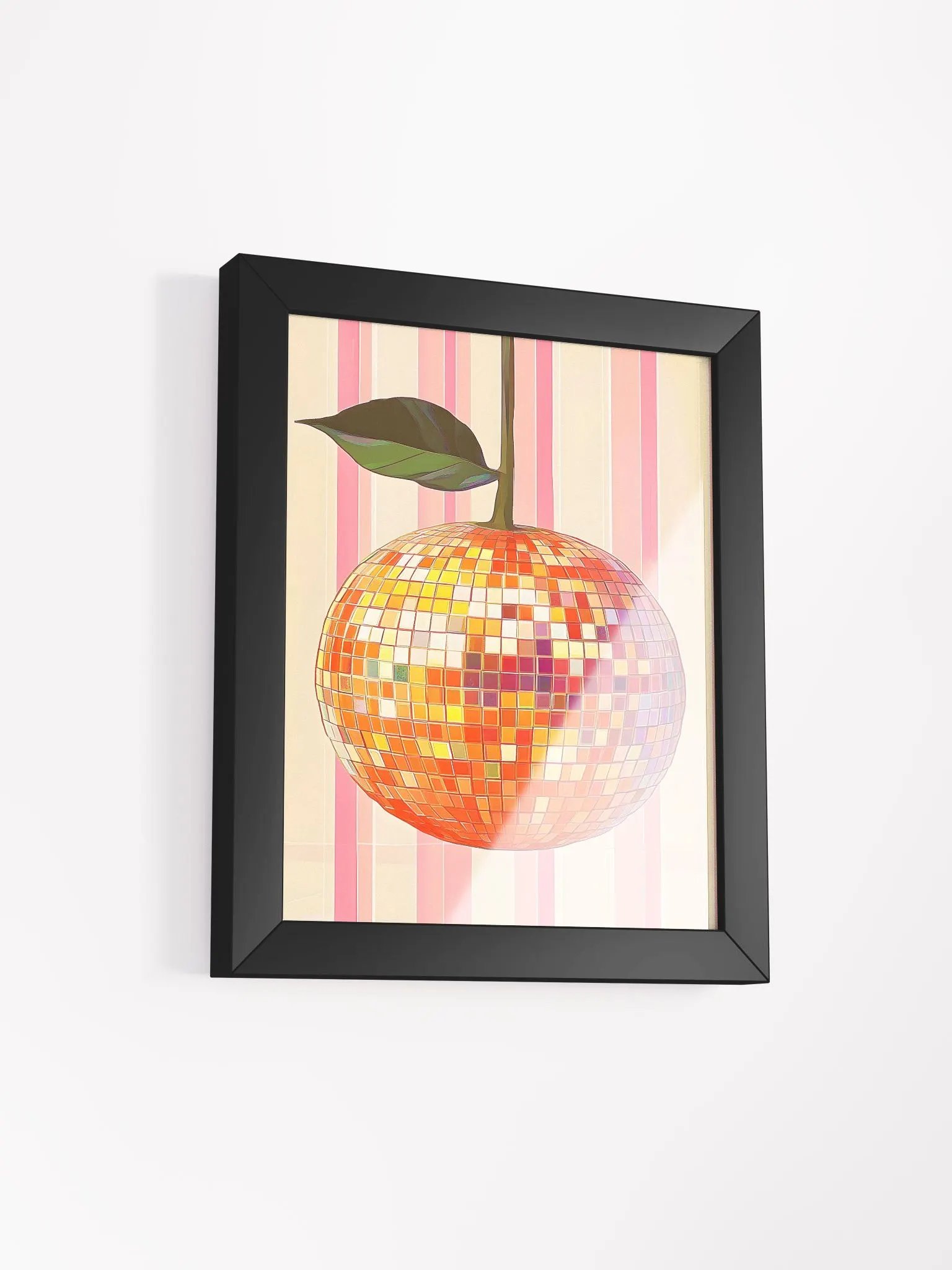 Orange Disco Ball. product image (32)