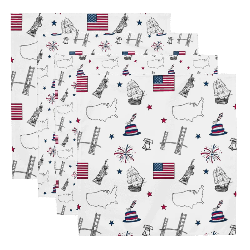 USAnniversary NAPKIN SET product image (1)
