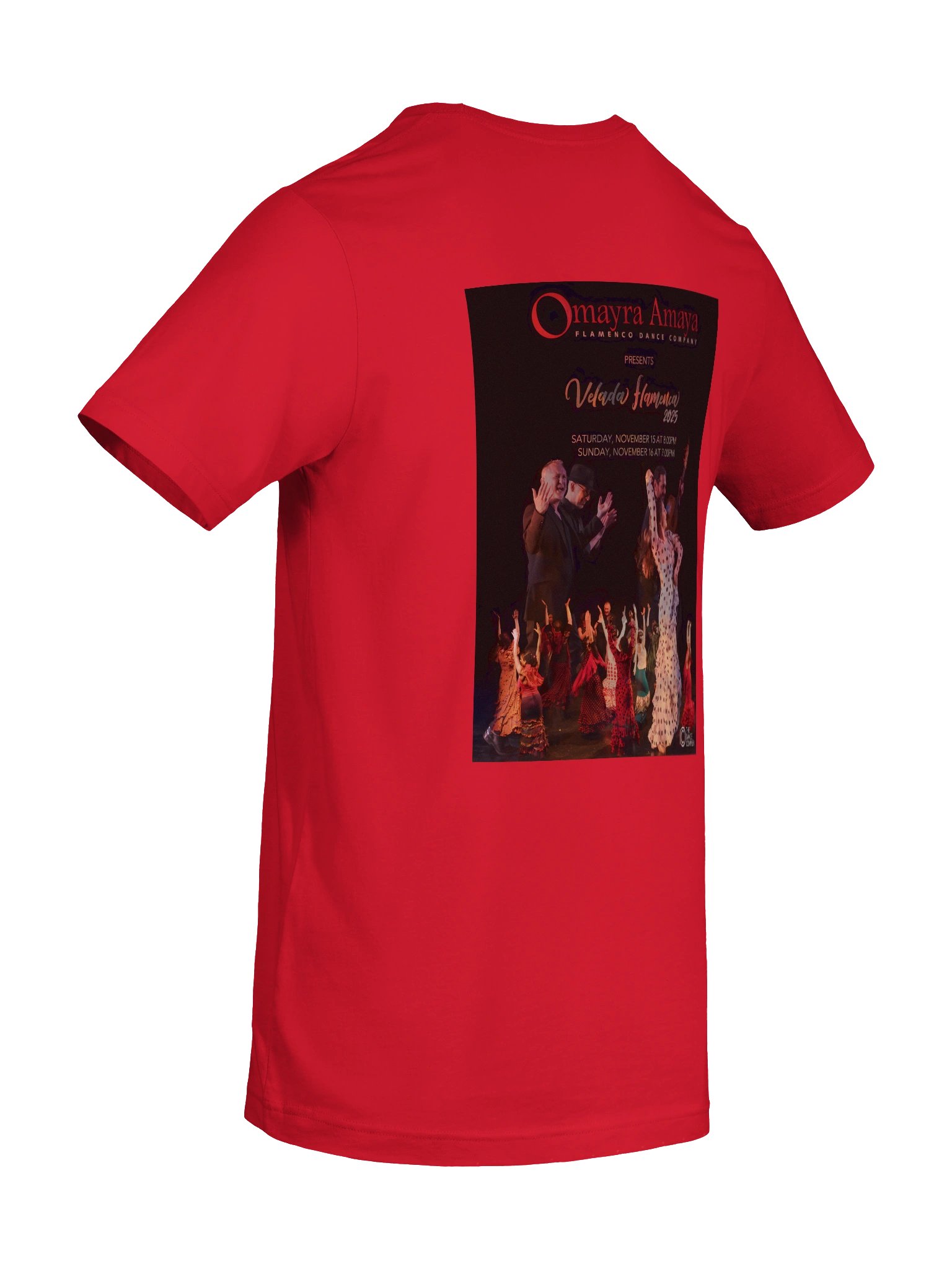 "Velada Flamenca 2025" Red T-Shirt product image (10)