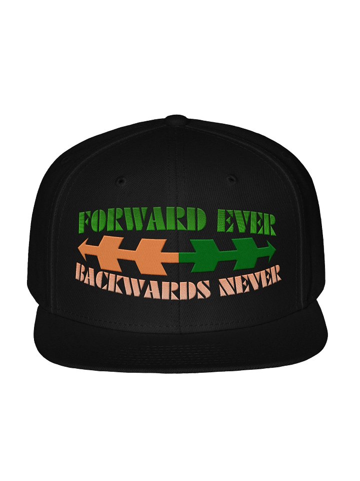 FORWARD EVER / BACKWARDS NEVER — Otto Snapback product image (1)