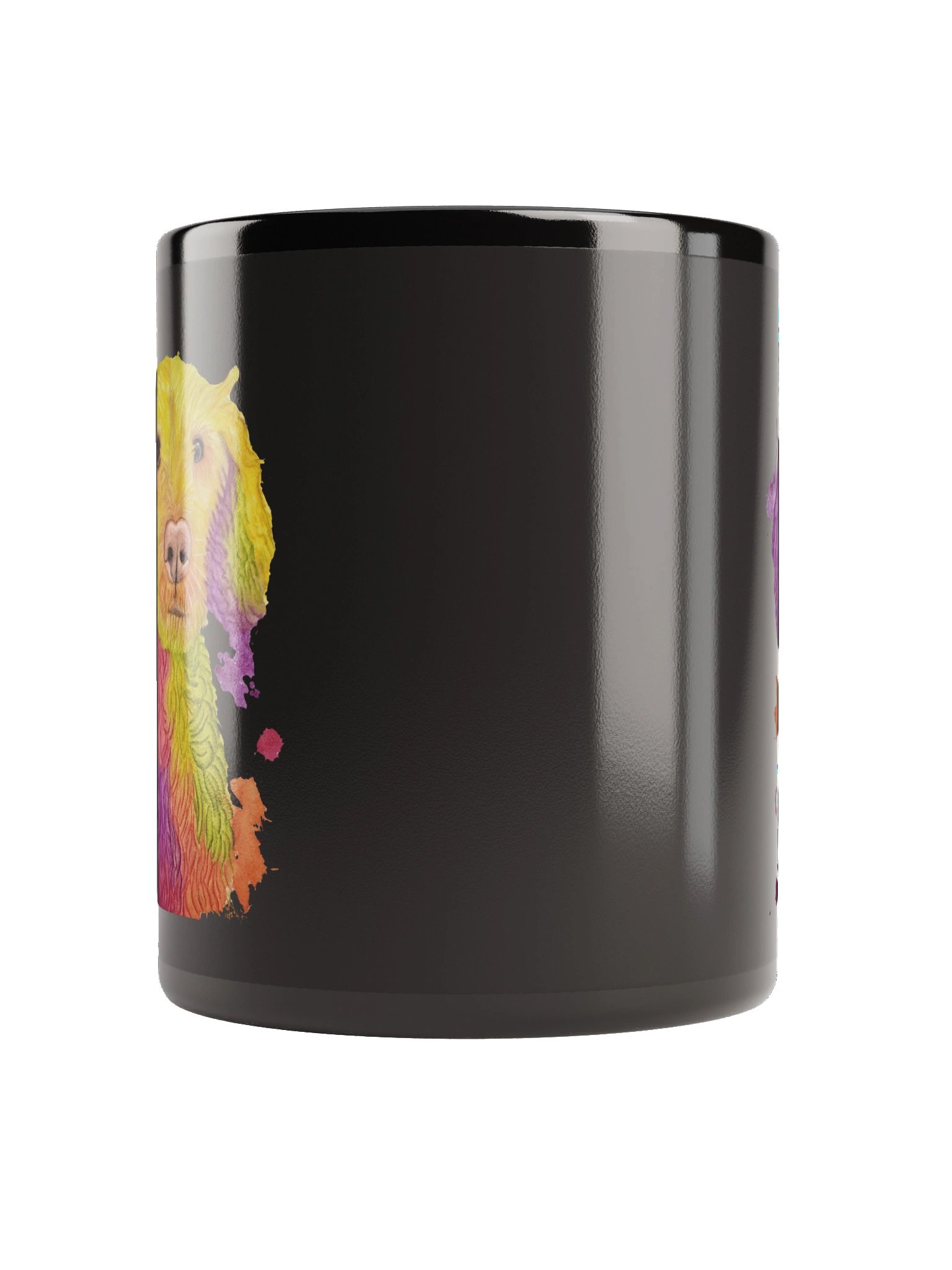 Jax — Black Glossy Mug product image (3)