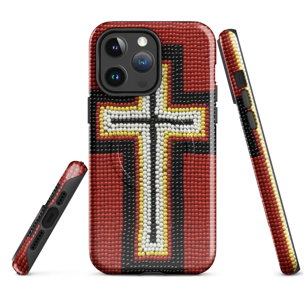 Native Cross Faux-beaded iPhone® Tough Case product image (4)