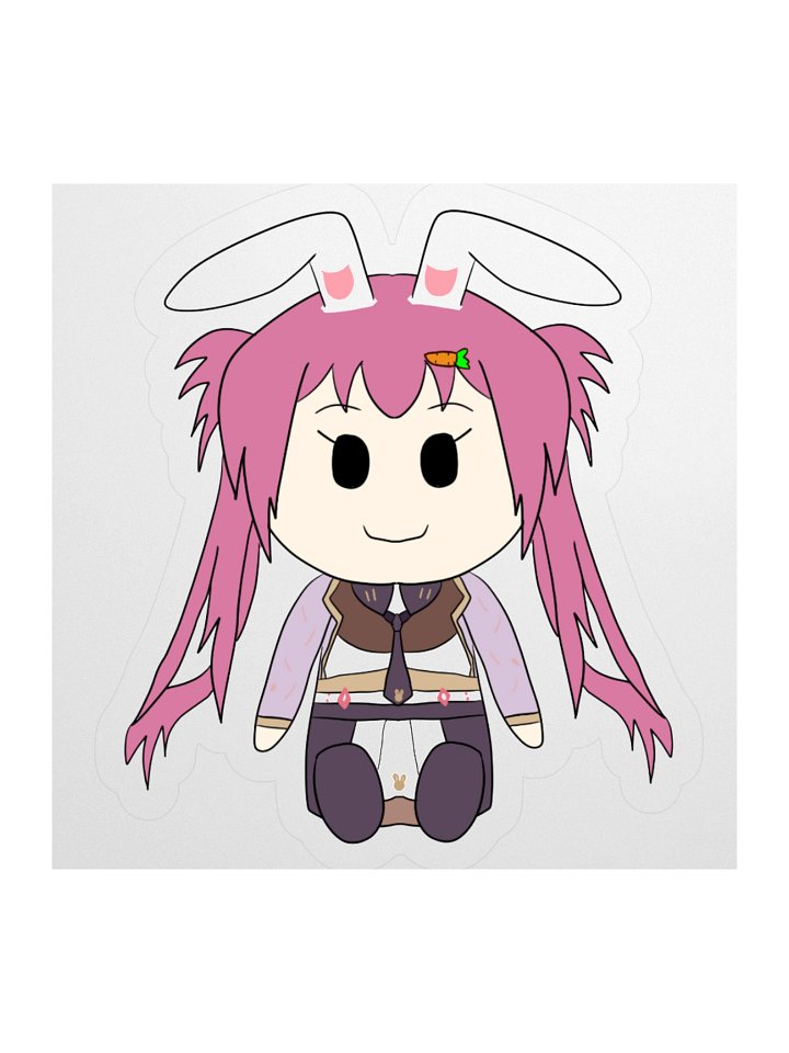 Marketable Plush Cooky Usagida Sticker product image (2)