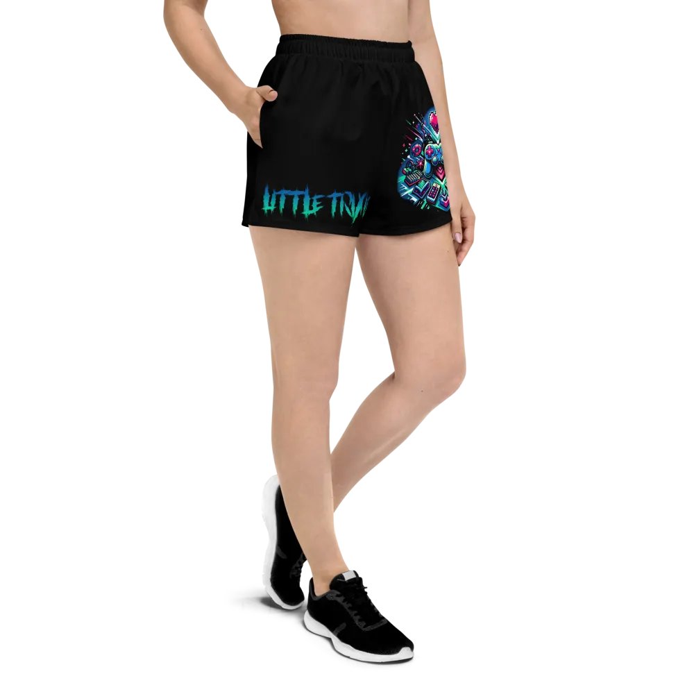 Gaming 4-Life Charity Edition Women's Athletic Shorts product image (3)