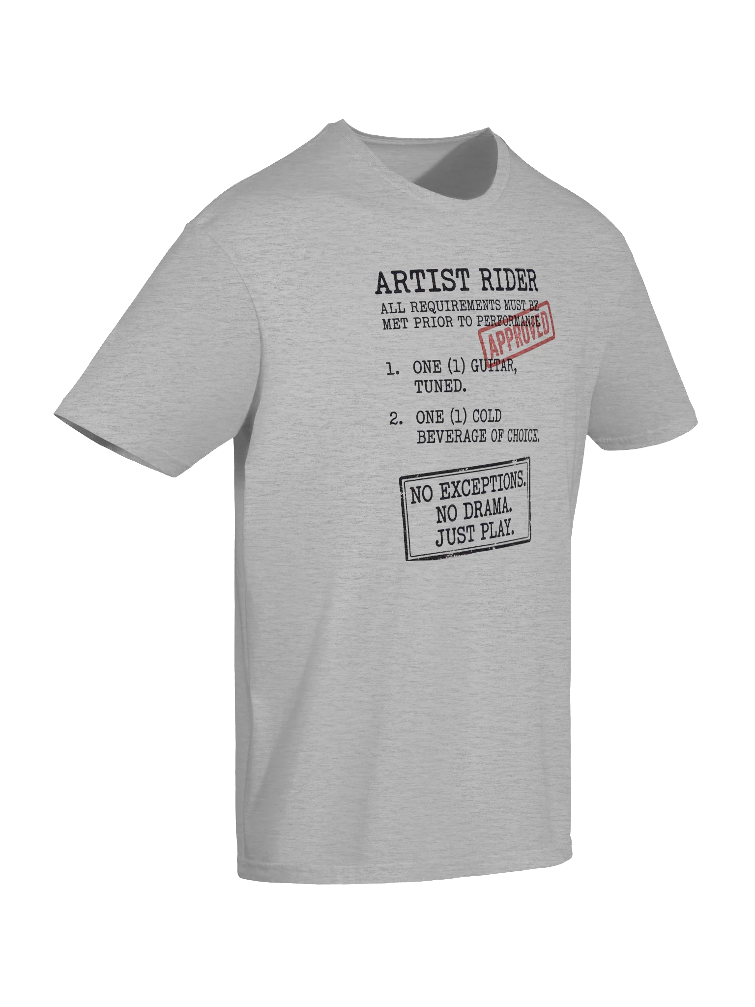 Artist Rider - Guitar T-Shirt | Funny Guitar T-Shirts product image (7)