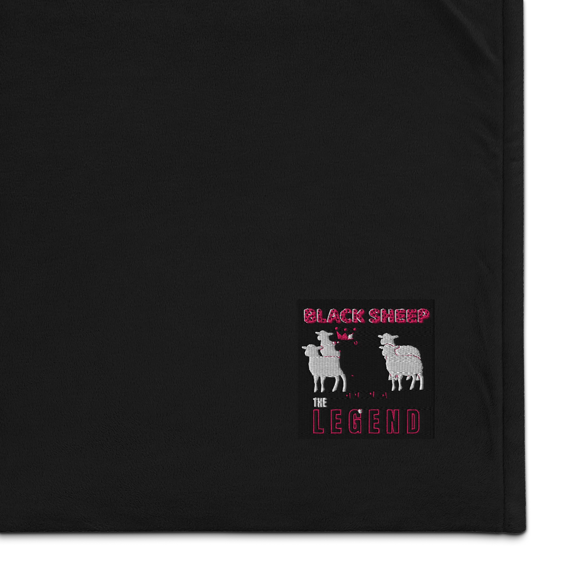 Black Sheep The Legend Sherpa Blanket product image (1)