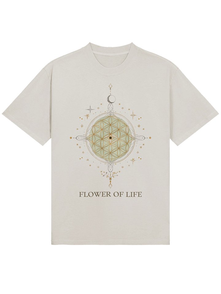 Flower of Life Sacred Geometry Third Eye Cosmic Spiritual product image (1)