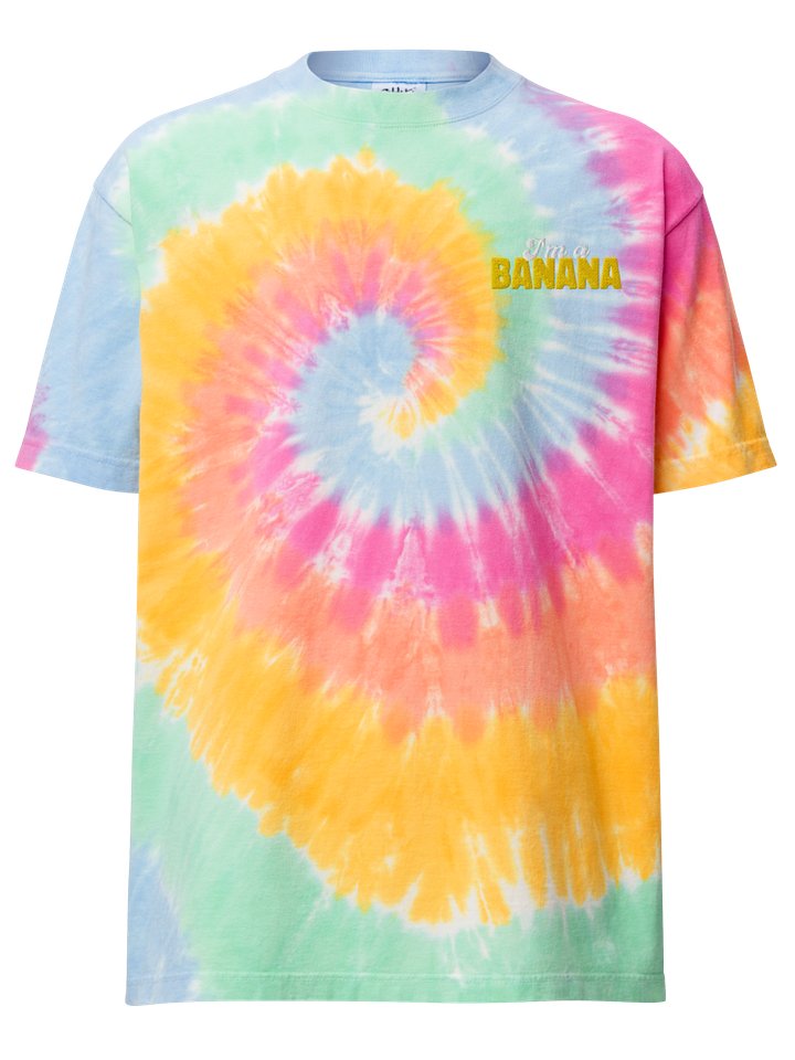I'm a Banana tie dye shirt product image (1)