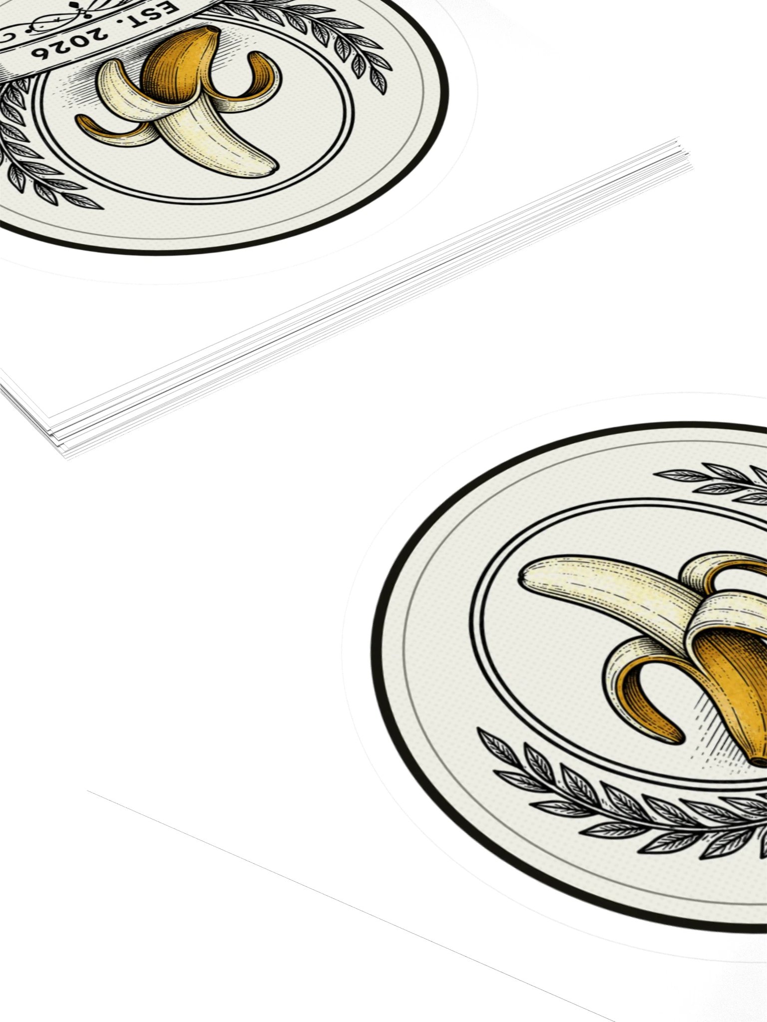 The Banana Crest Sticker product image (4)