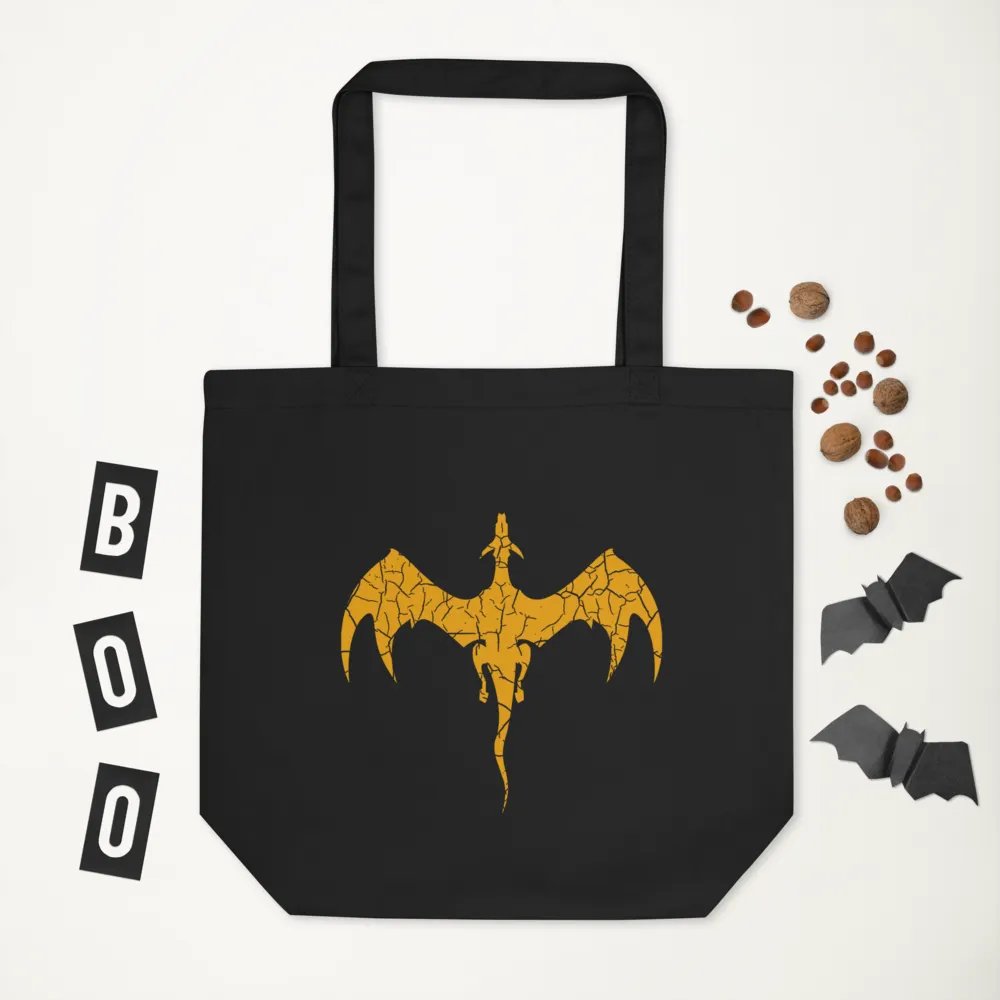 Golden Dragon Canvas Tote product image (3)
