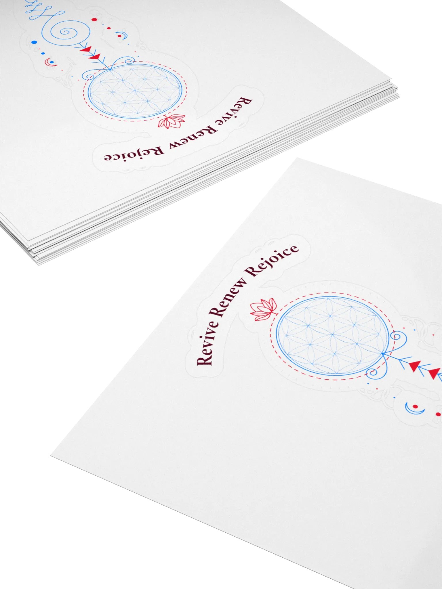 Geometric Harmony Kiss-Cut Stickers product image (4)
