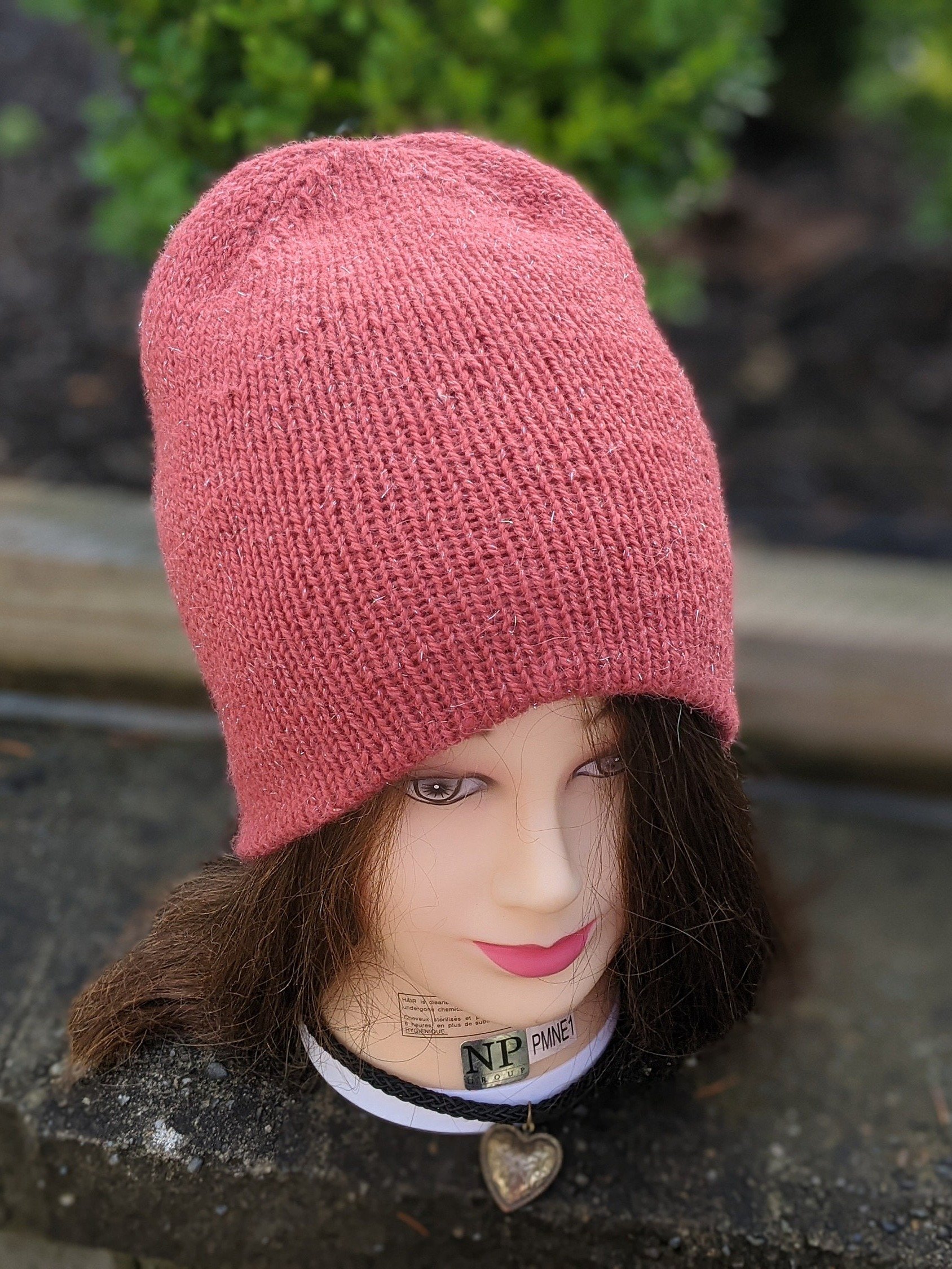 Double Layer Reversible Hat Knitting Pattern product image (6)