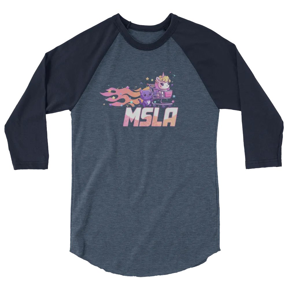 MSLA Sparkles Amigos - Jersey Raglan Tee product image (11)