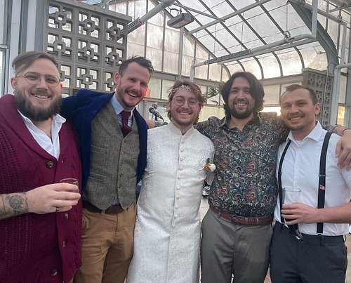 Tucker/Andresj got married today ❤️ 
Love a wedding to force us all see each other irl