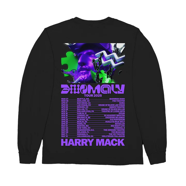 Anomaly Tour 2025 Black Crewneck product image (2)