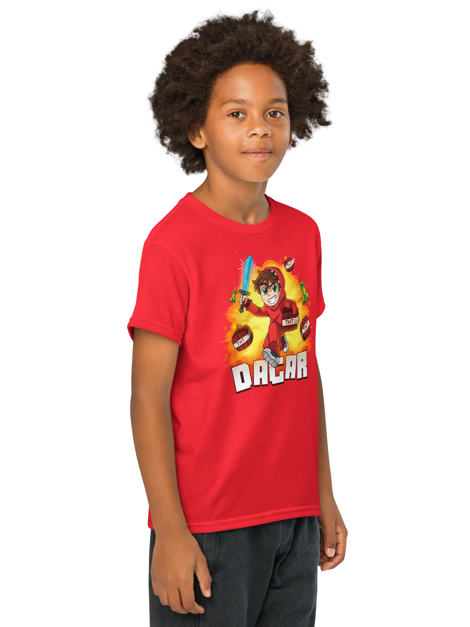 Camiseta Dagar · Red Blast product image (4)