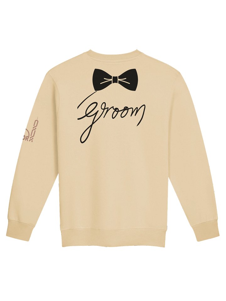 Just Married 'Groom Wedding Day' Premium Crewneck product image (2)