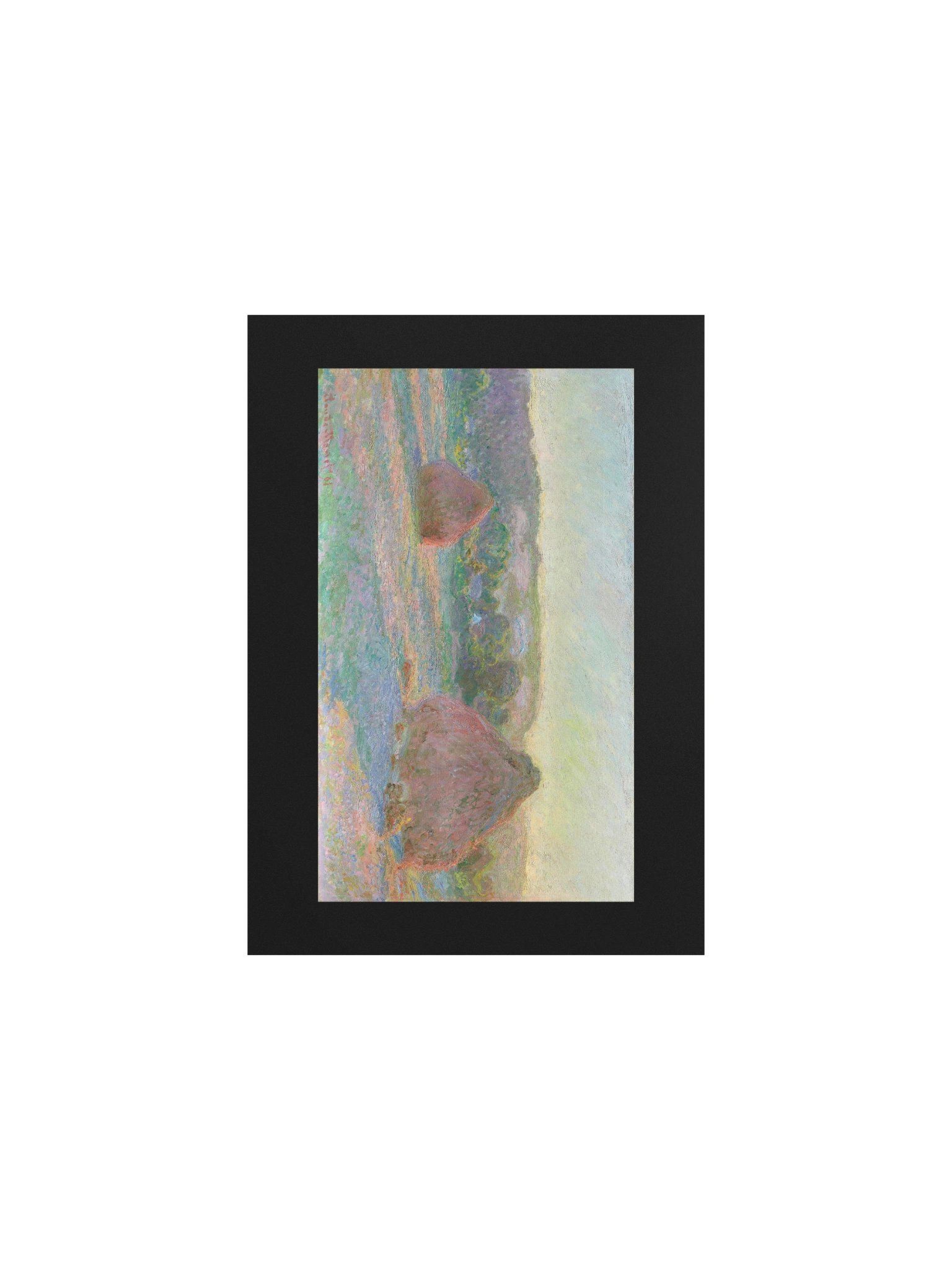 Monet, Stacks of Wheat (End of Summer) — Fine-Art Poster product image (2)