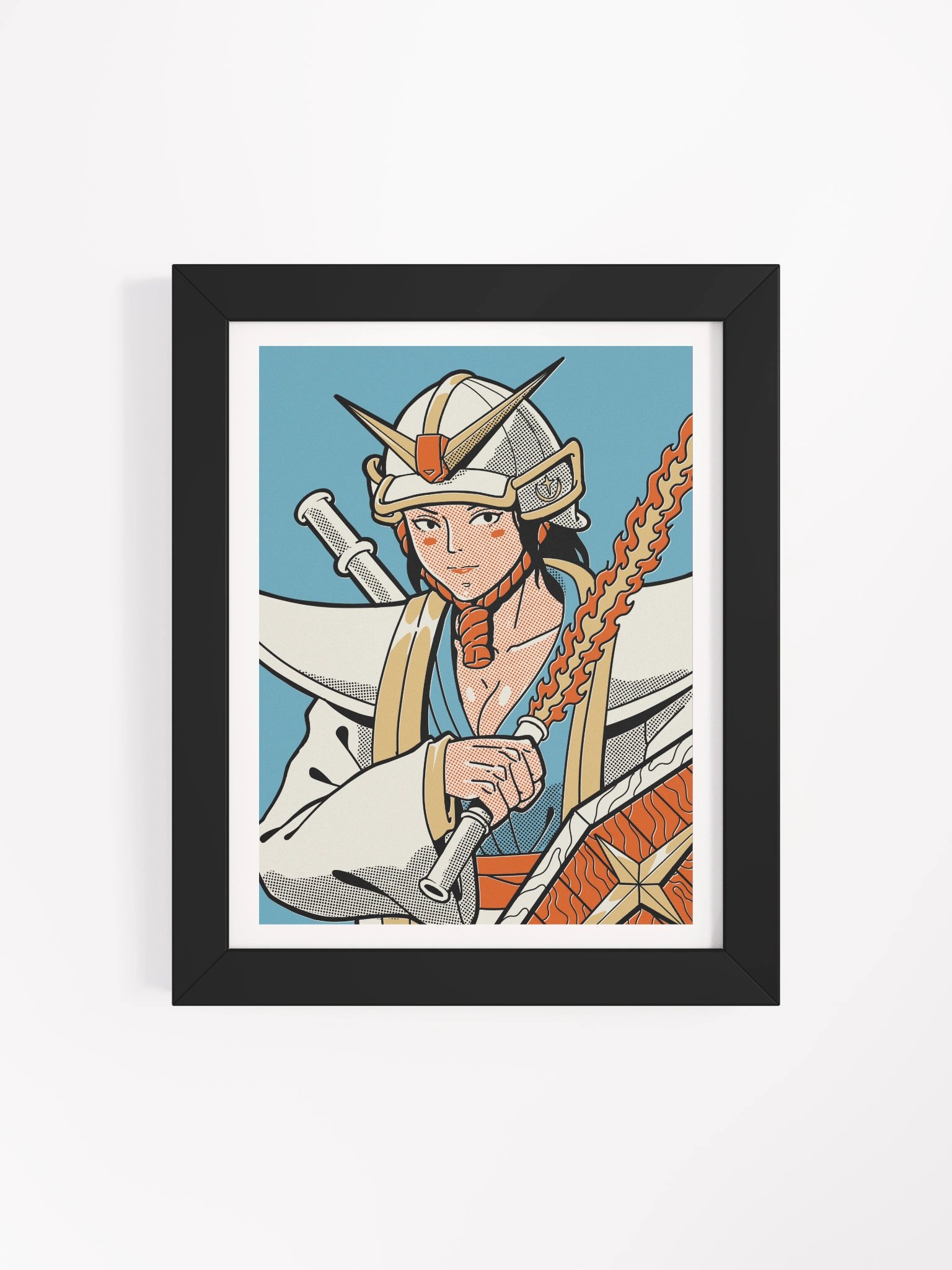 Samurai Warrior Stylized Poster product image (16)