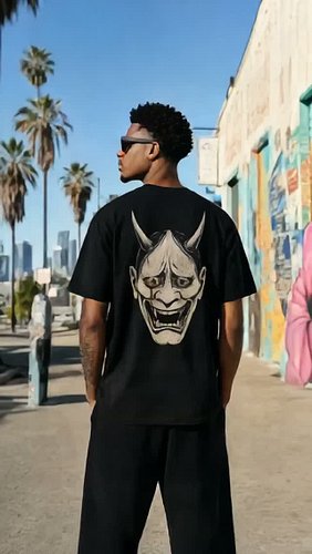 HANNYA.

The back says enough.
Heavyweight feel. Oversized fit. Built for after dark.

Shop the drop via the link in bio.

#K...