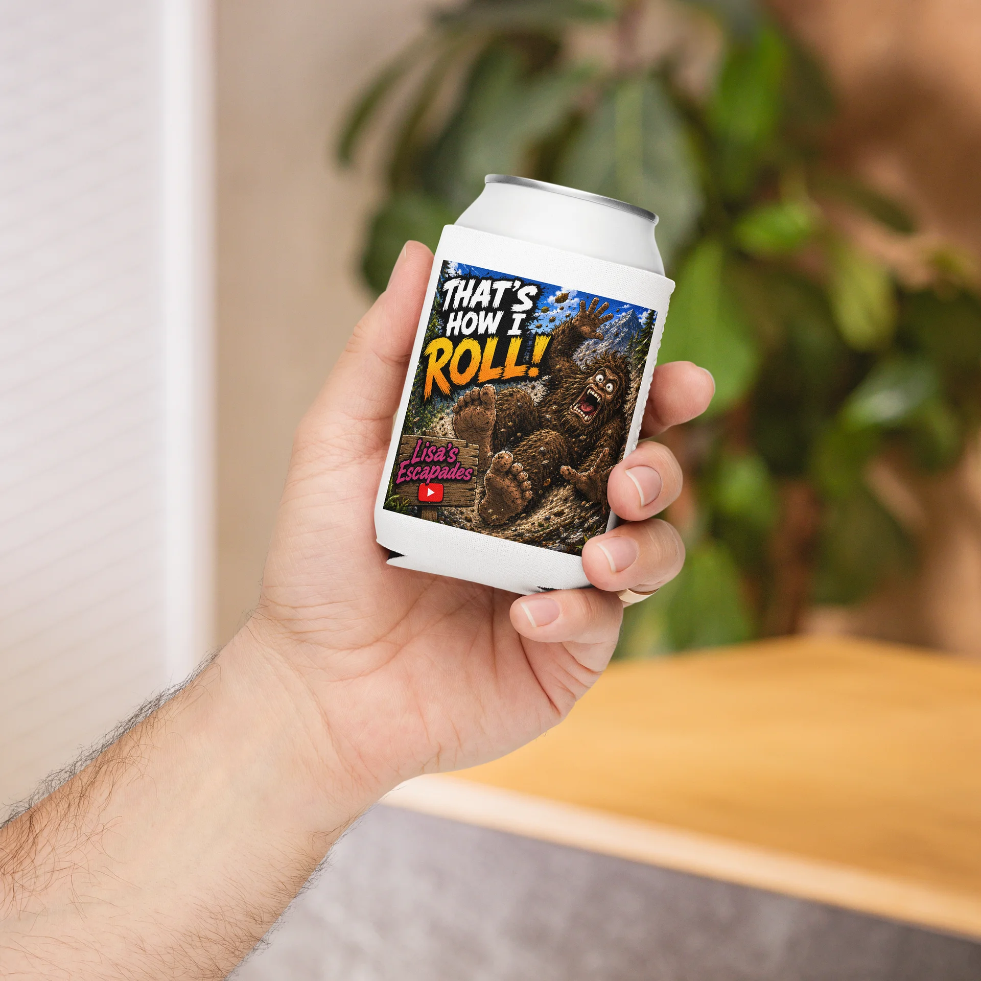 That’s How I Roll Bigfoot Can Cooler product image (4)