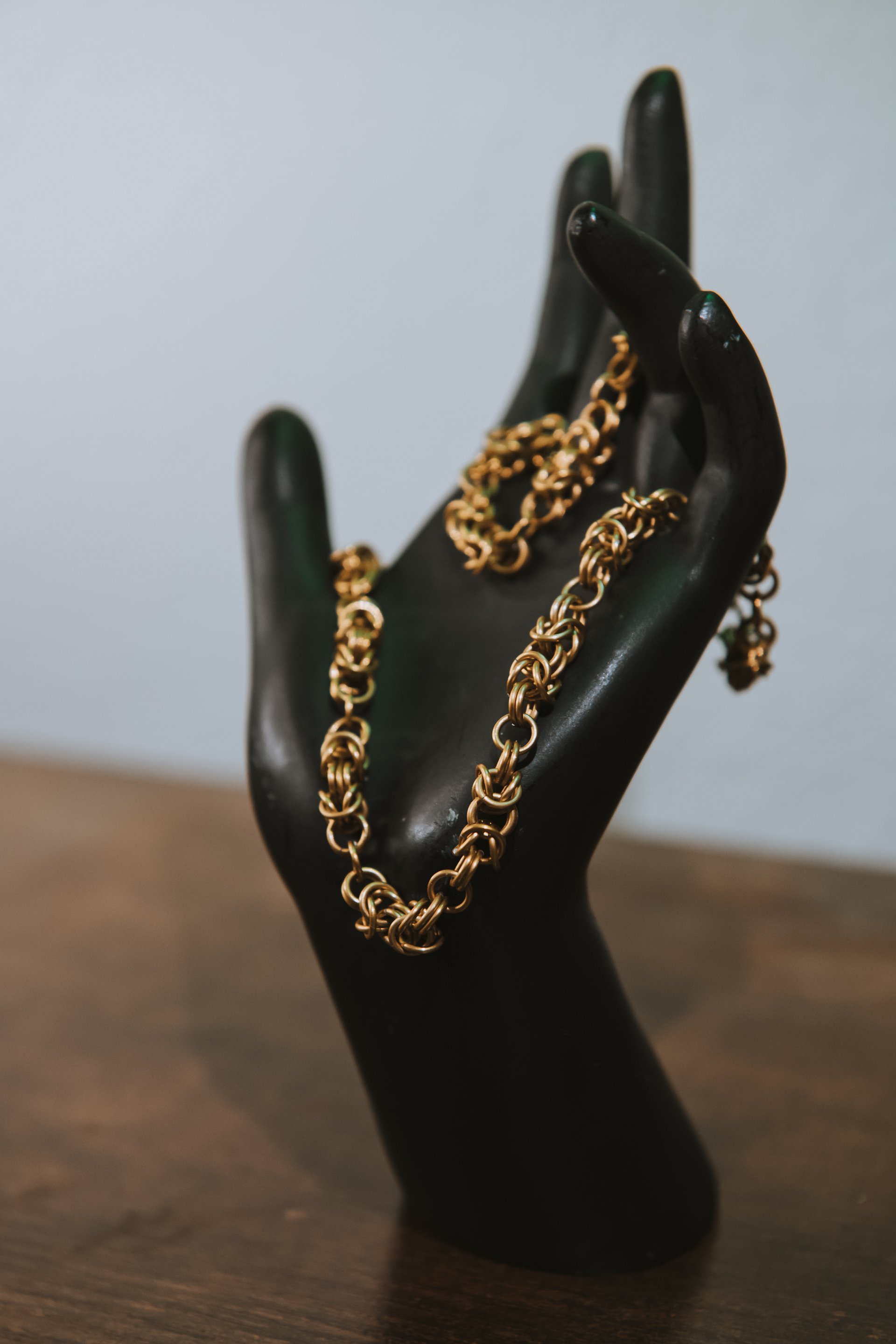 Sunlit Byzantine Chain Necklace product image (2)