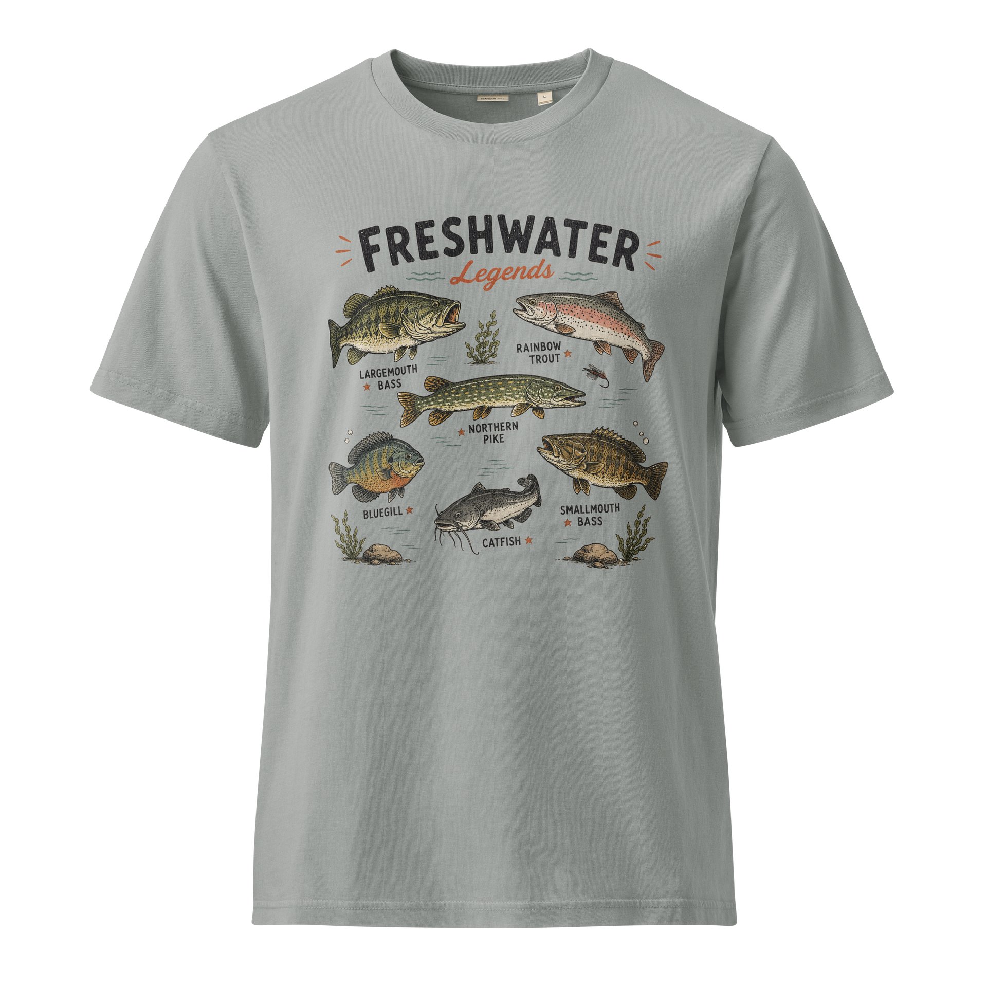 FRESHWATER Legends Vintage Fish Guide Tee product image (1)
