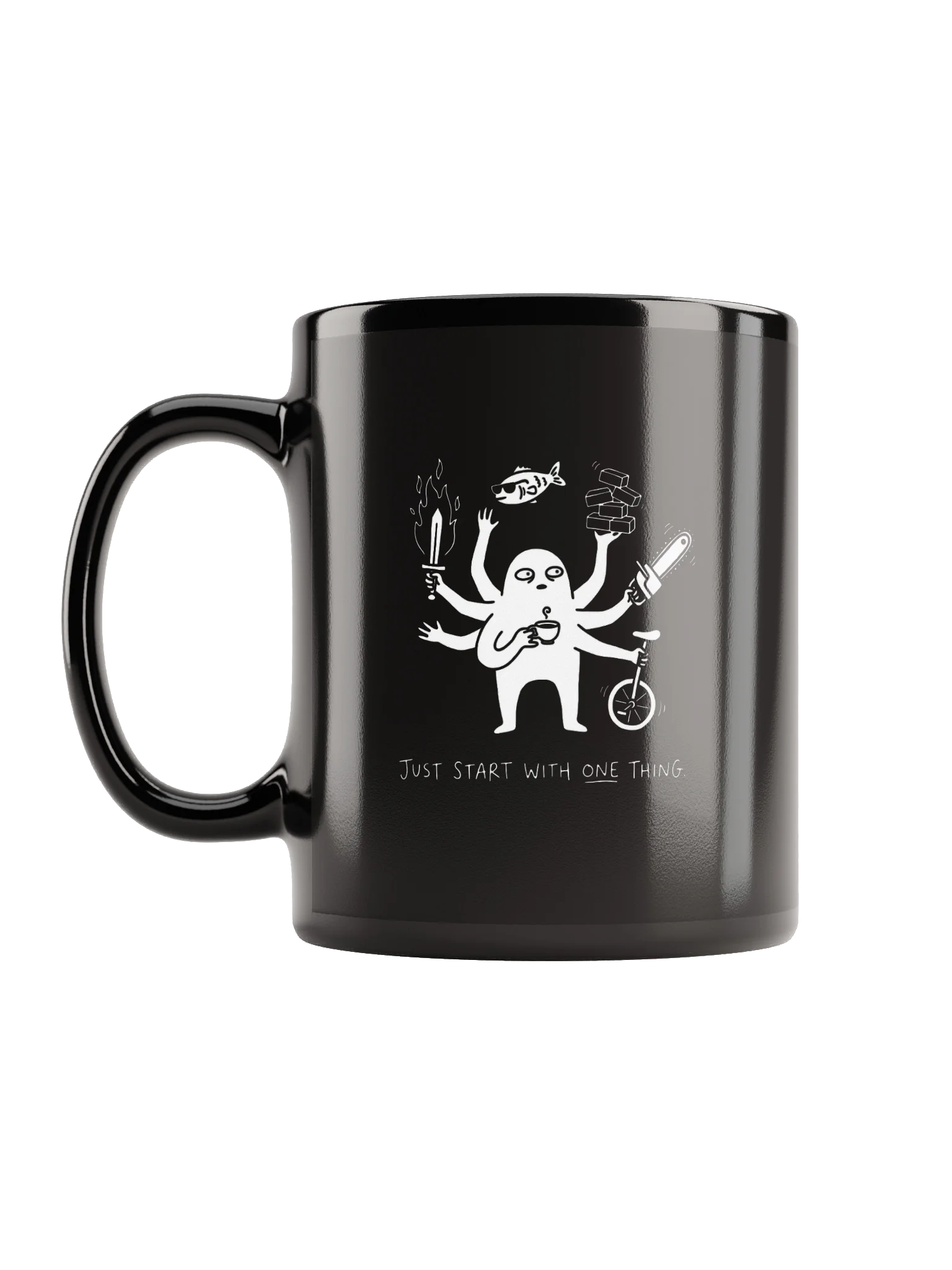 Overwhelm & Anxiety Mug – Morning Routine Gift for Anxious People product image (1)