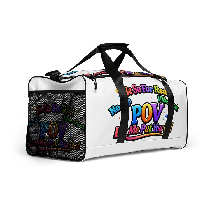 Vibrant Expressions All-Over Duffle Bag product image (2)