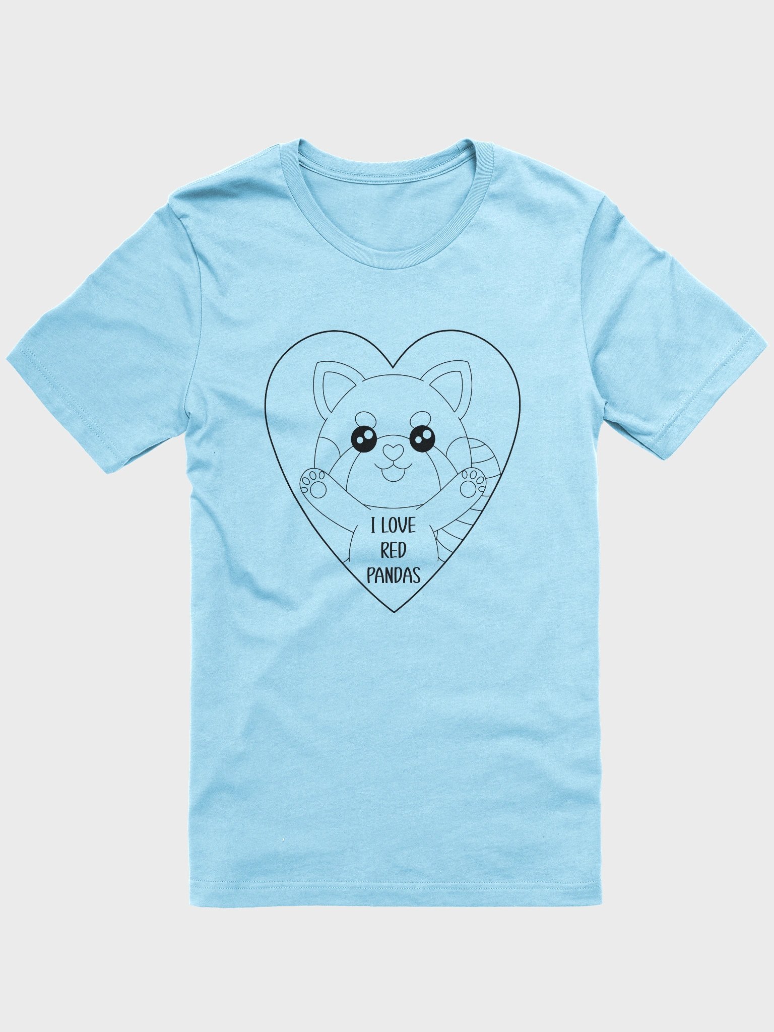 Red Panda (B) T-Shirt product image (3)