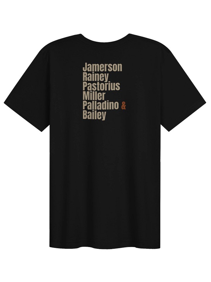 VICTOR BAILEY Version: Legendary Bassists Tribute Tee | Jazz & Funk Bass Legends Shirt product image (2)