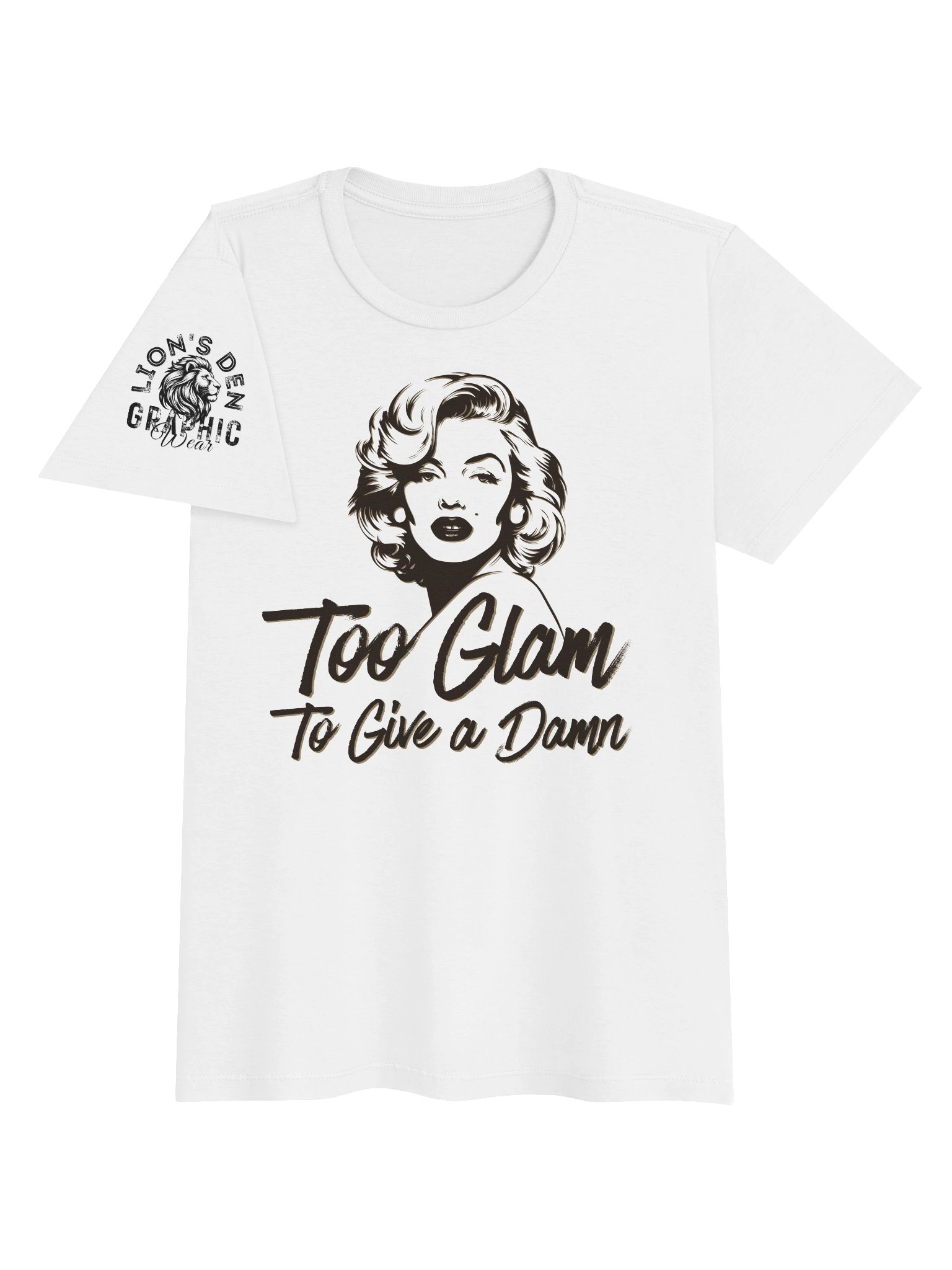 Too Glam To Give a Damn Women's T-Shirt product image (3)